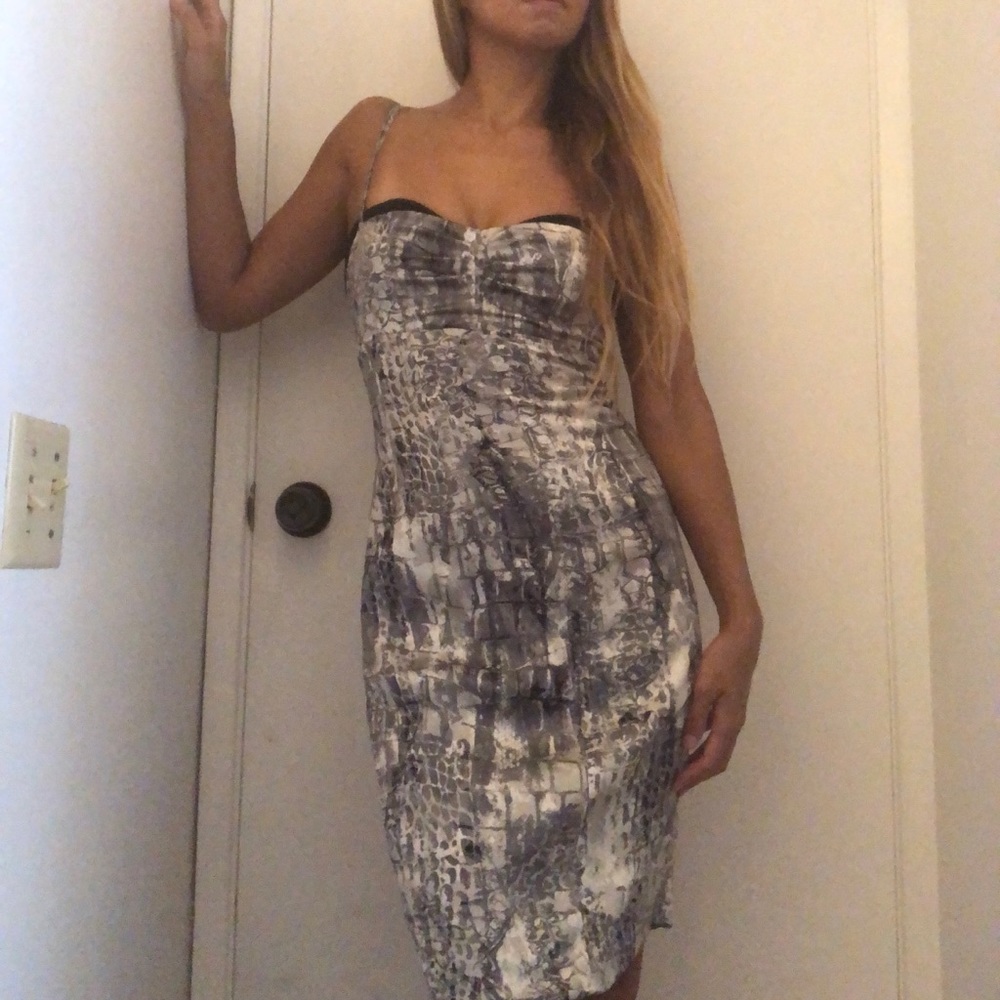 Marciano Silk bodycon dress size 4 set of 2